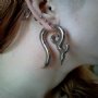 Steel Tribal Swan Spiral Customer Photo